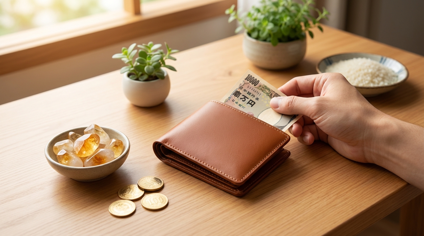 茶色の財布の正しい使い始め方【風水の作法】