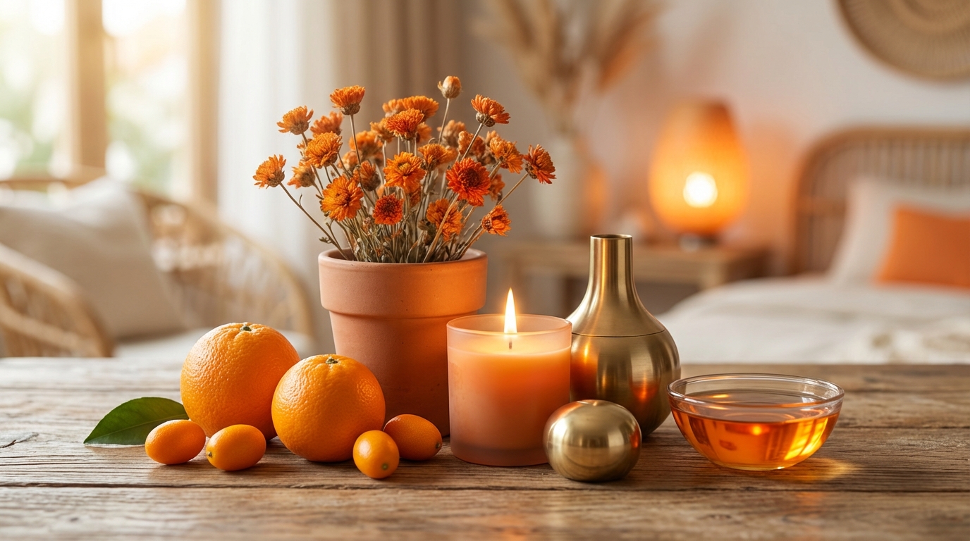 風水におけるオレンジ色の基本知識【五行と色の関係】