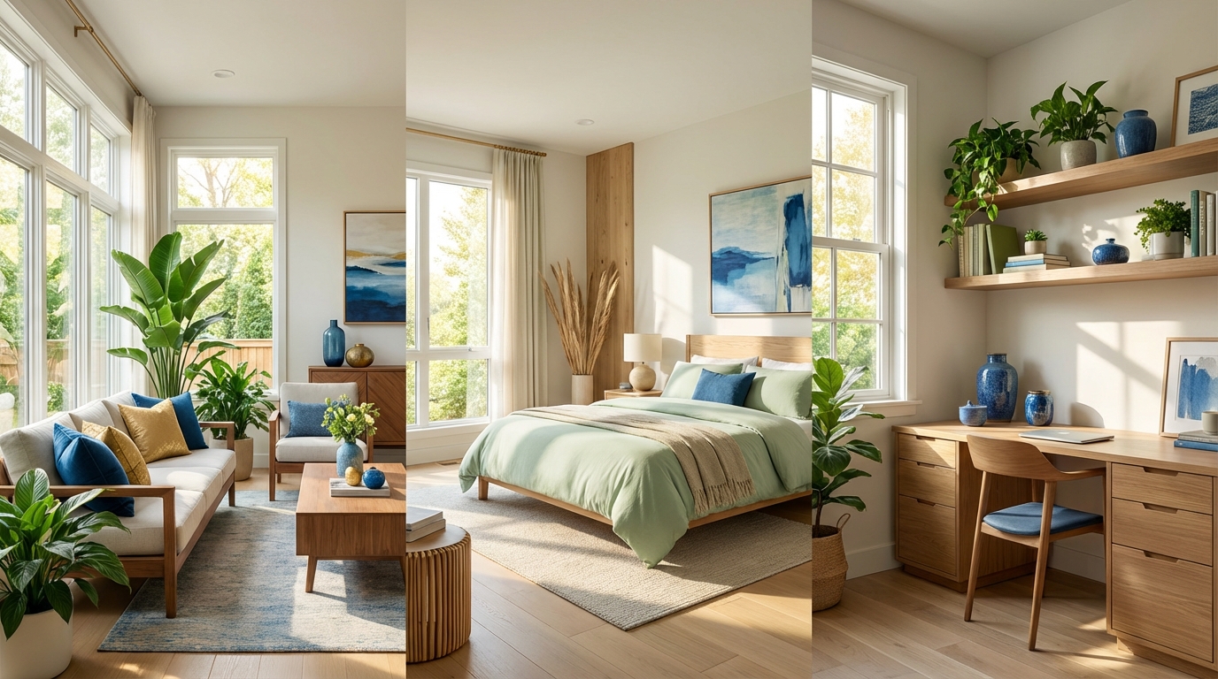 【部屋別】南東に風水カラーを取り入れる実践テクニック