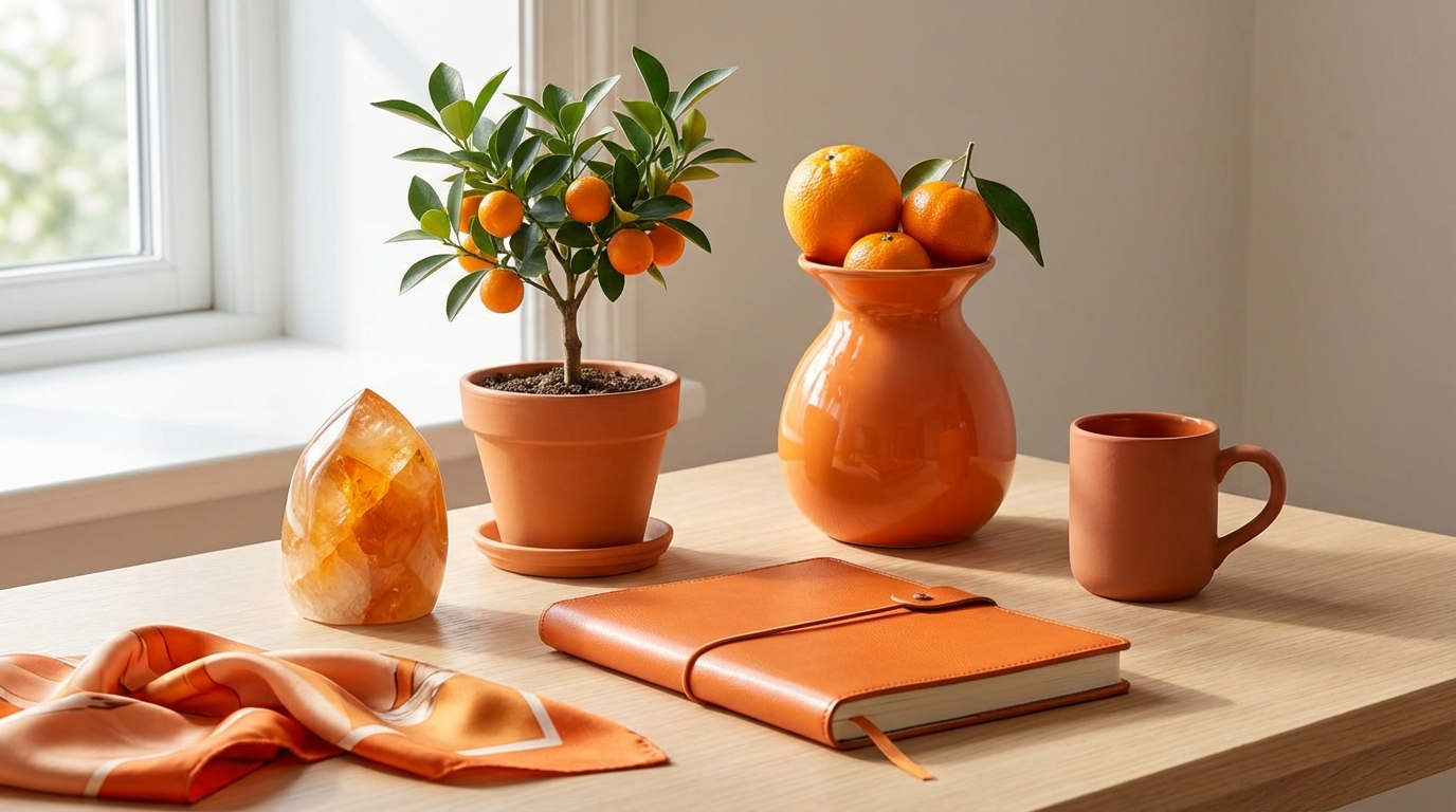【アイテム別】風水に効くオレンジ色グッズの選び方