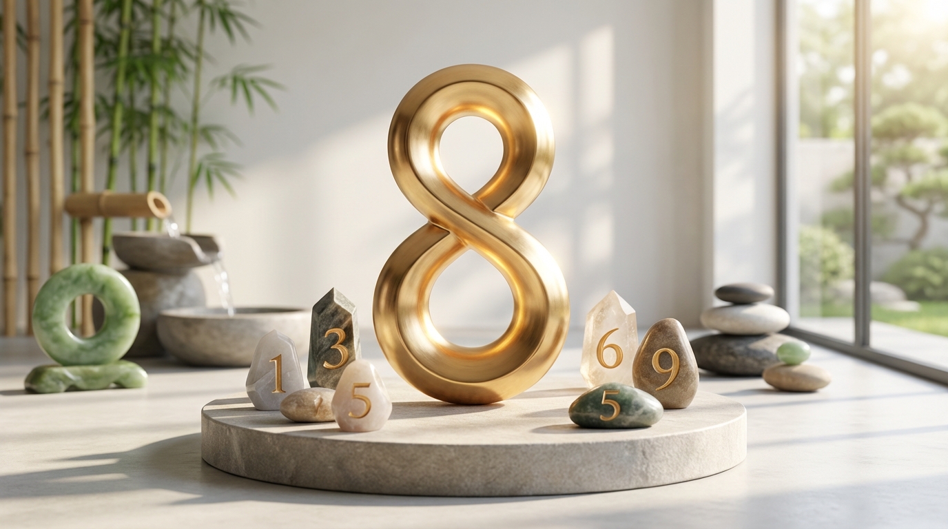【結論】風水で最強の数字は「8」｜目的別ベスト数字も紹介