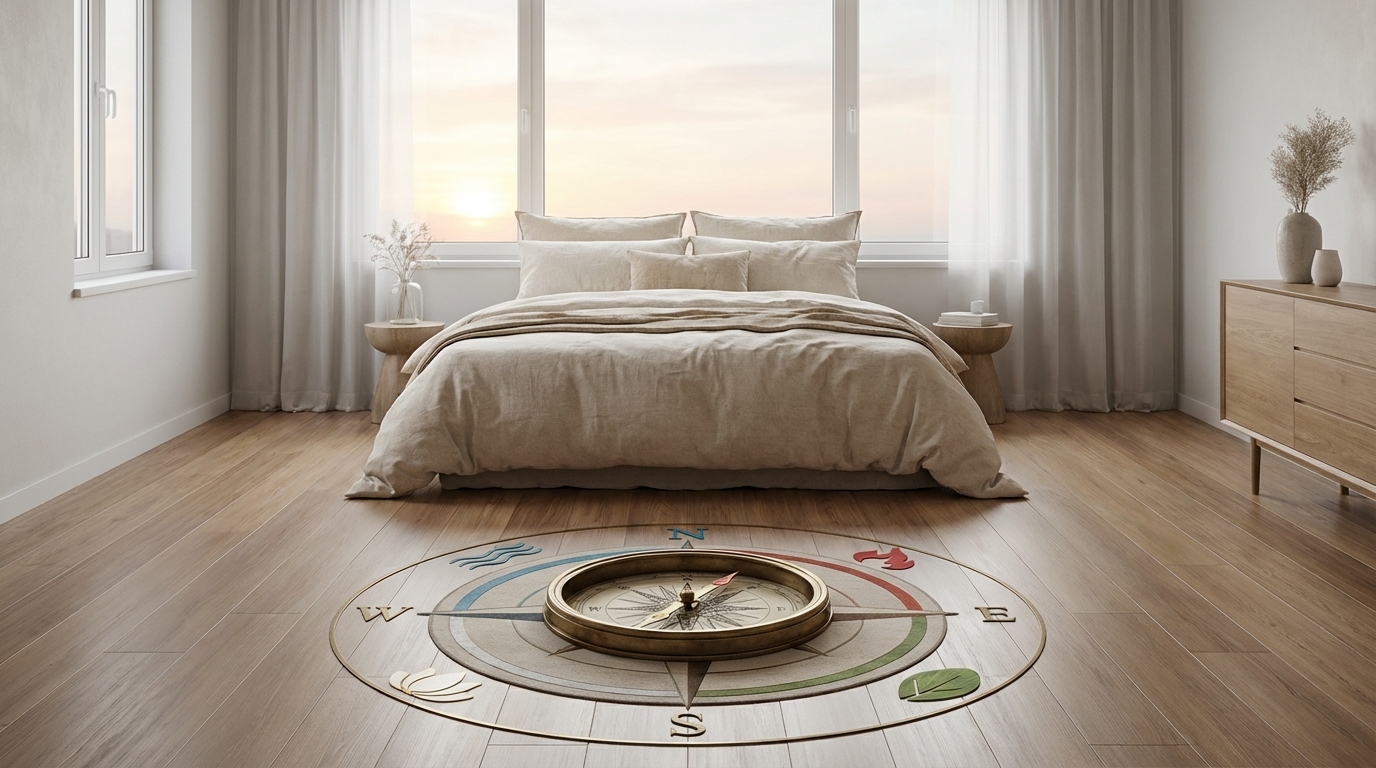 【方角別】風水におけるベッドの向きと運気の関係