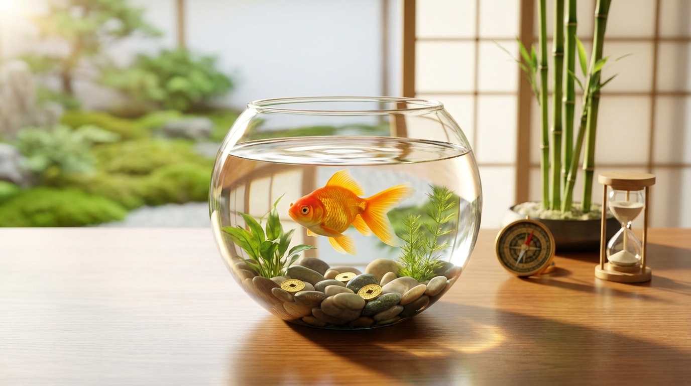 【結論】金魚は風水で金運に効果あり！30秒でわかる基本ルール