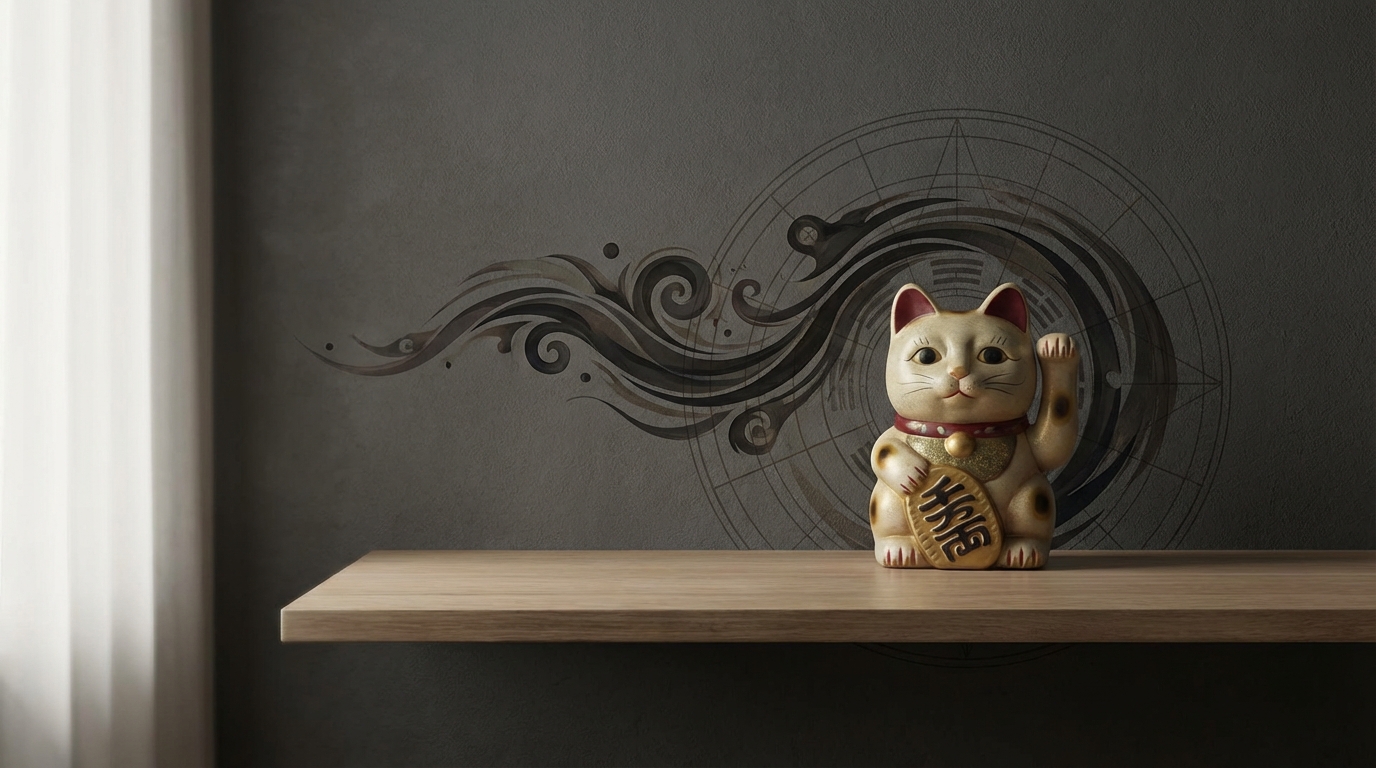 「招き猫は風水的によくない」と言われる本当の理由