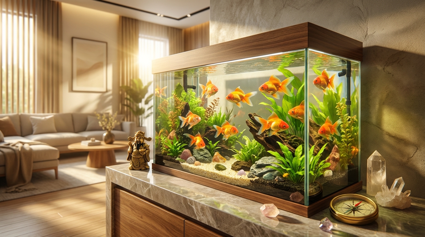 風水で水槽が金運・財運アップに良いとされる理由