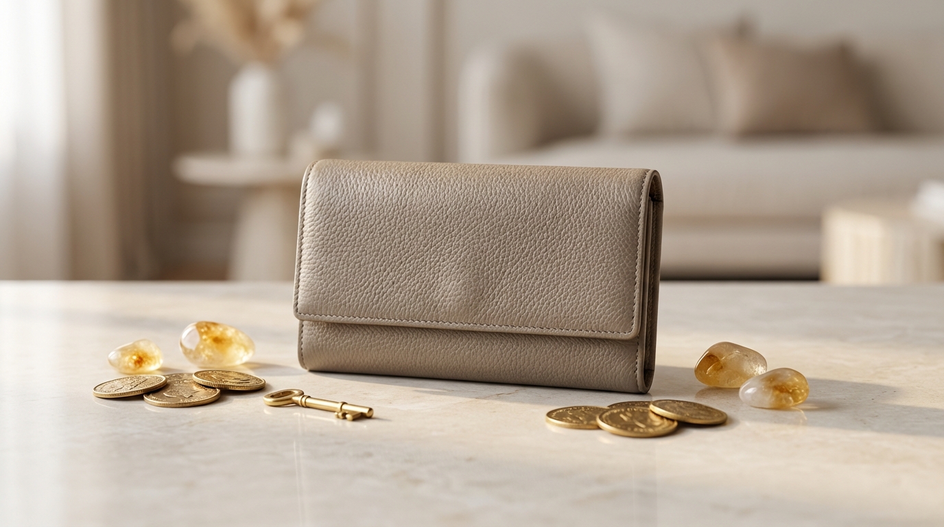 グレージュ財布がもたらす3つの金運効果