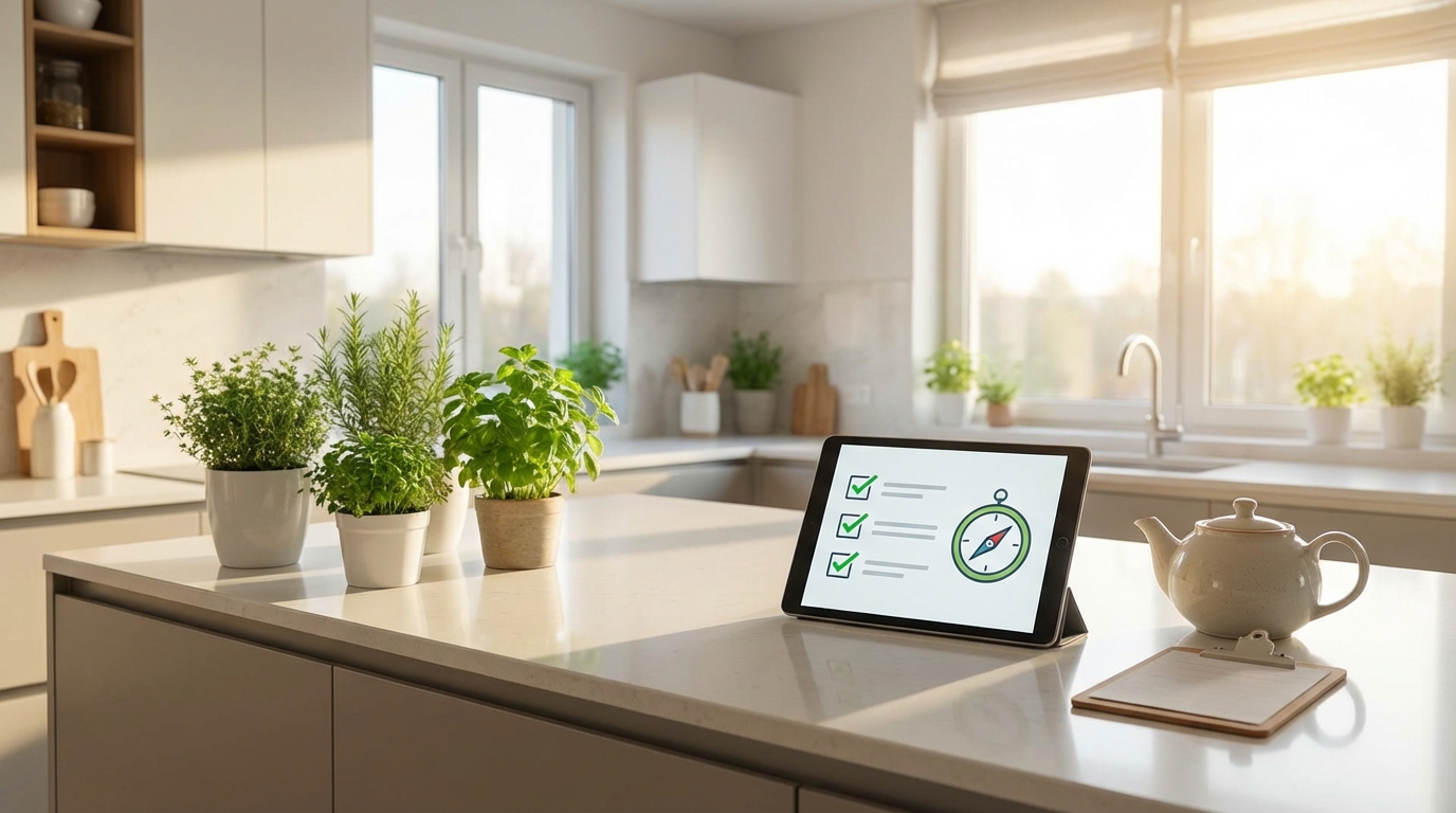 今日から実践！東キッチン風水チェックリスト