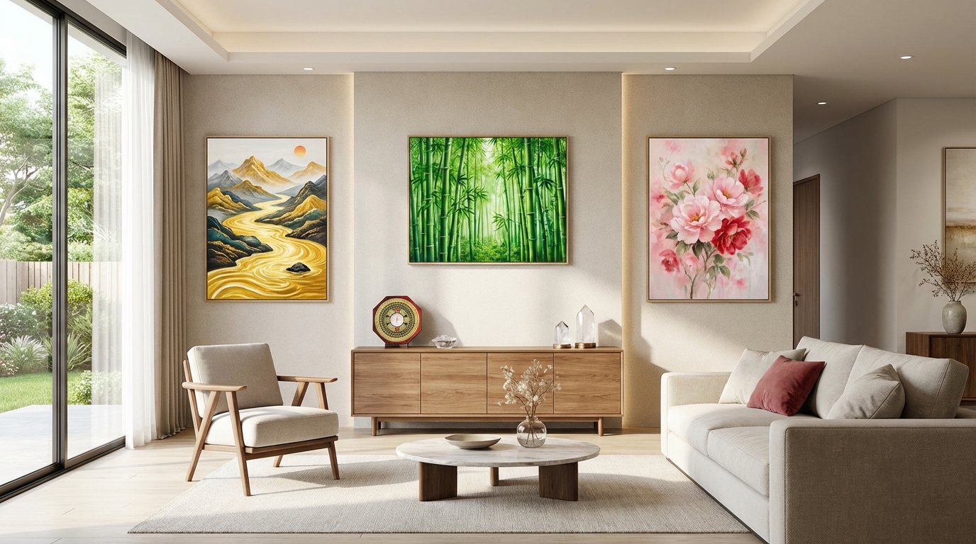 【運気別】風水効果を高める絵画の選び方