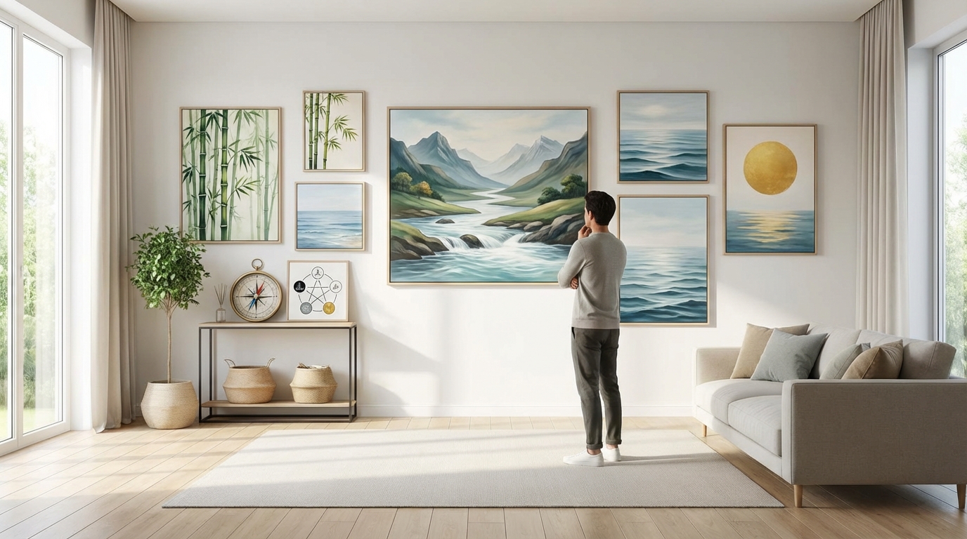 風水に良い絵画を購入する際の選び方