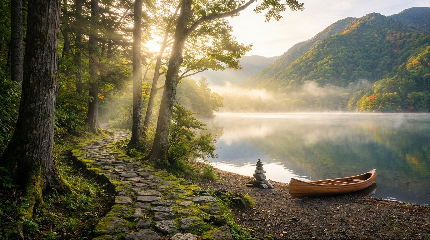 然別湖の風水パワースポット巡りモデルコース【半日プラン】