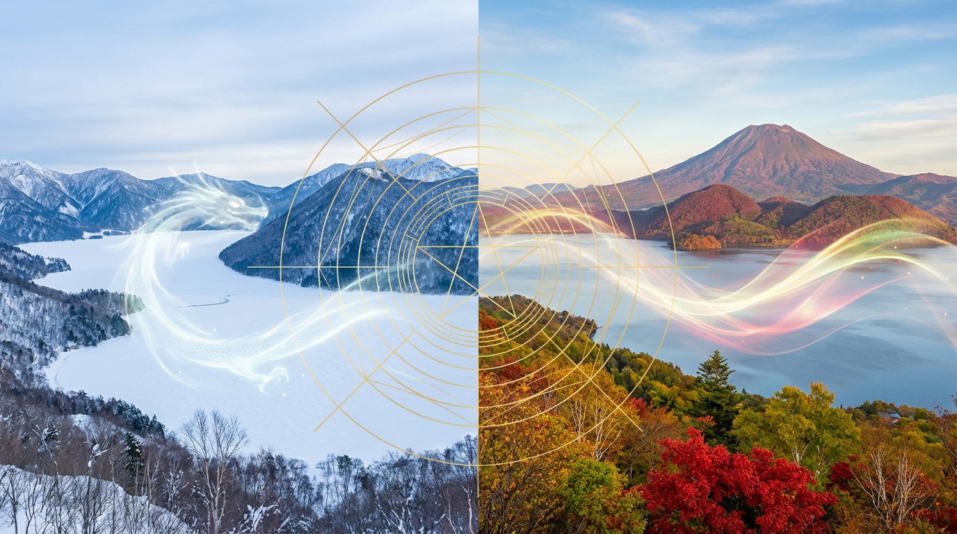 然別湖と北海道の他パワースポットを風水視点で比較