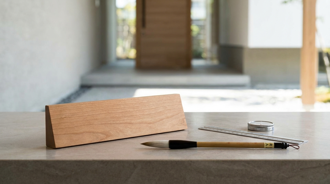 表札に書く名前のルール｜コパ式の正しい表記法