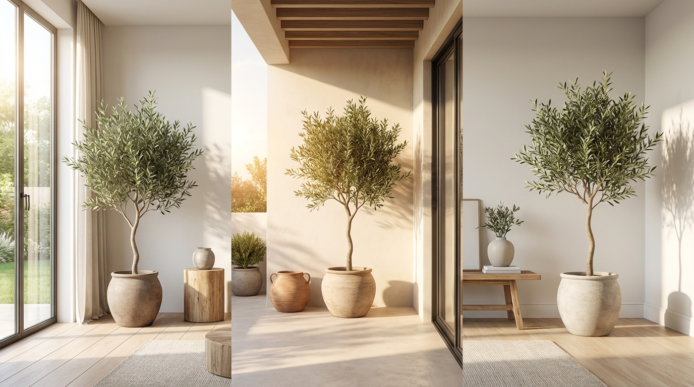 【方角別】オリーブの風水効果を最大化する置き場所