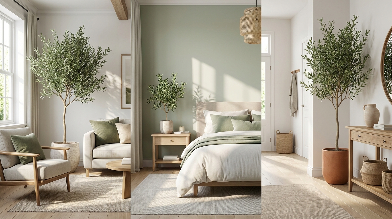 【部屋別】オリーブを置くときの風水ポイントと注意点