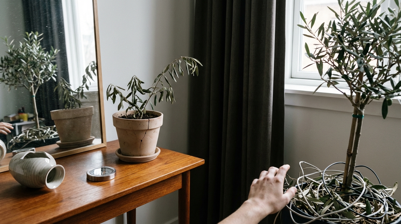 オリーブの風水効果を下げる5つのNG行動