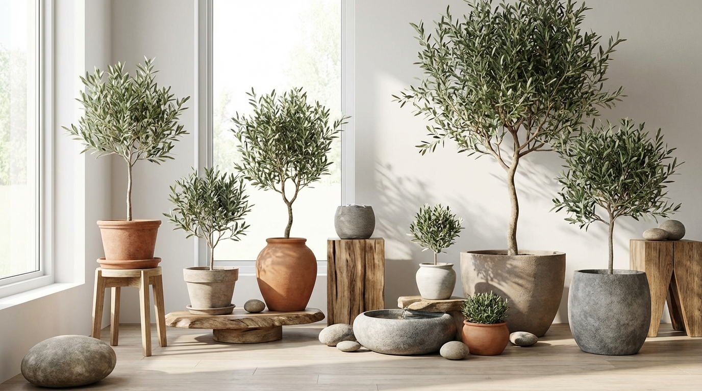 風水効果を高めるオリーブの鉢・サイズの選び方