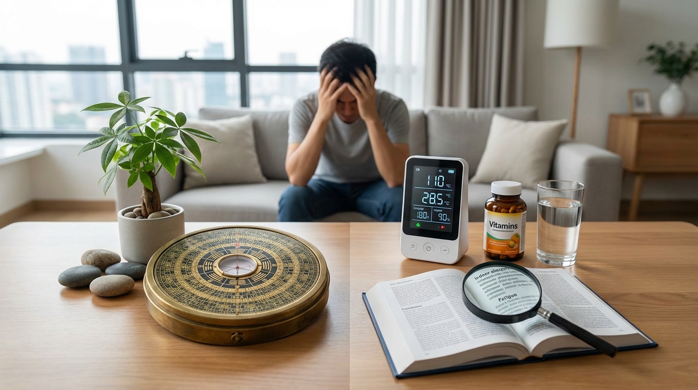 風水を疑う前に確認すべき体調不良の原因【見落とし注意】