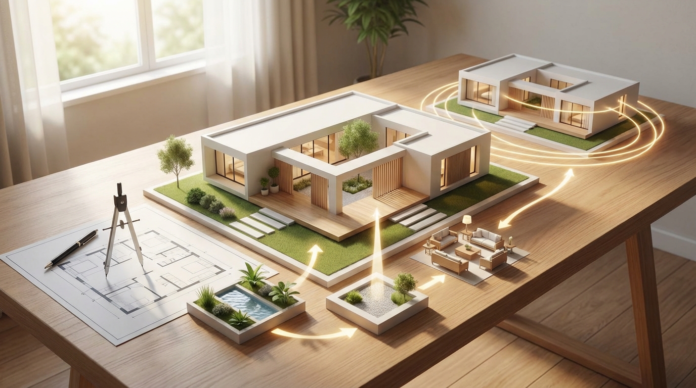 【実践】風水で完璧な平屋間取りを作る5ステップ