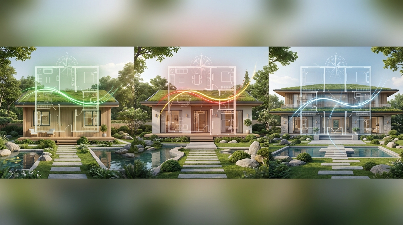 【坪数別】風水を取り入れた平屋の間取りサンプル3選