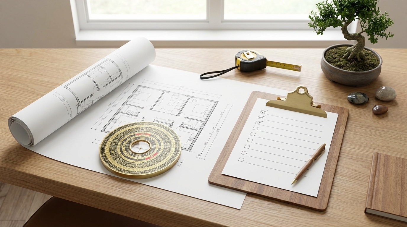 風水間取りチェックリスト｜設計前に確認する15項目