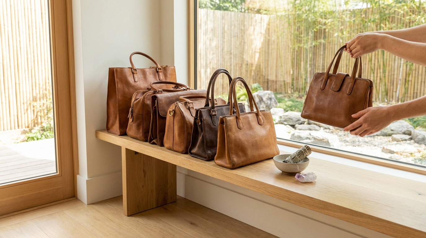 古いバッグの風水的な手放し方