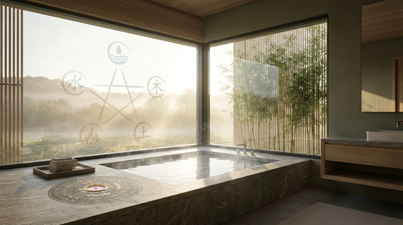 北東のお風呂が風水で注意すべき理由とは