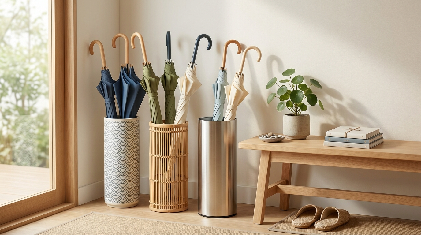 風水に良い傘立てを選ぶ3つのチェックポイント