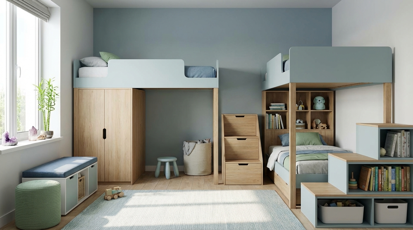 賃貸・狭い部屋・兄弟同室でもできる風水対策