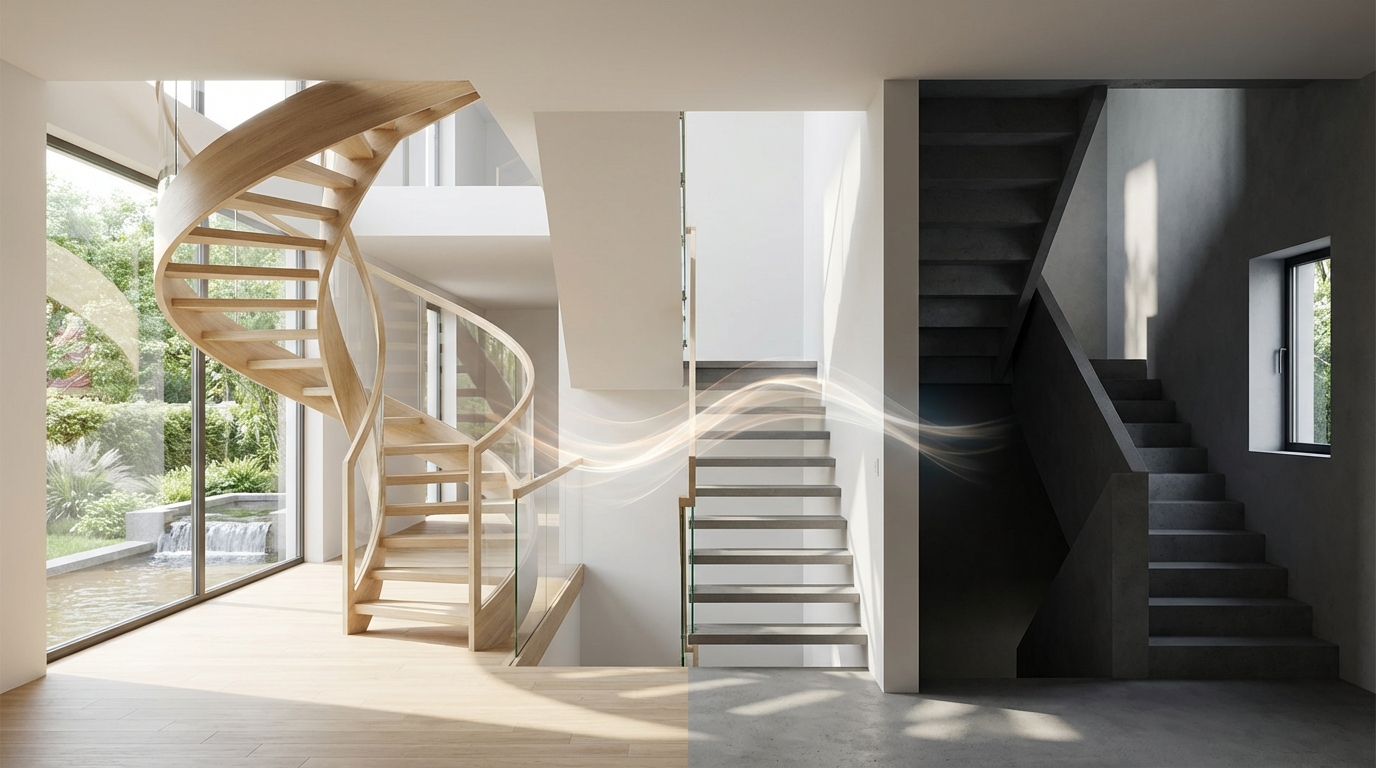 【配置別】階段の風水における吉凶パターン一覧