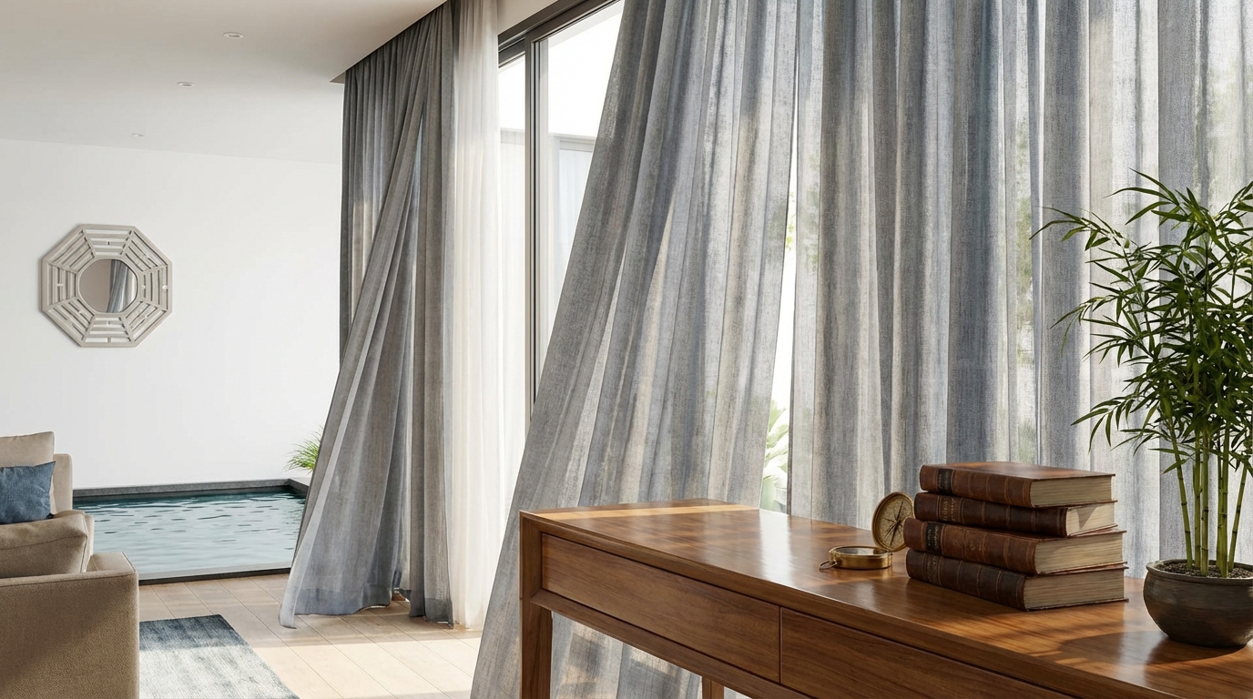 【結論】グレーカーテンは風水的に「条件付きでおすすめ」