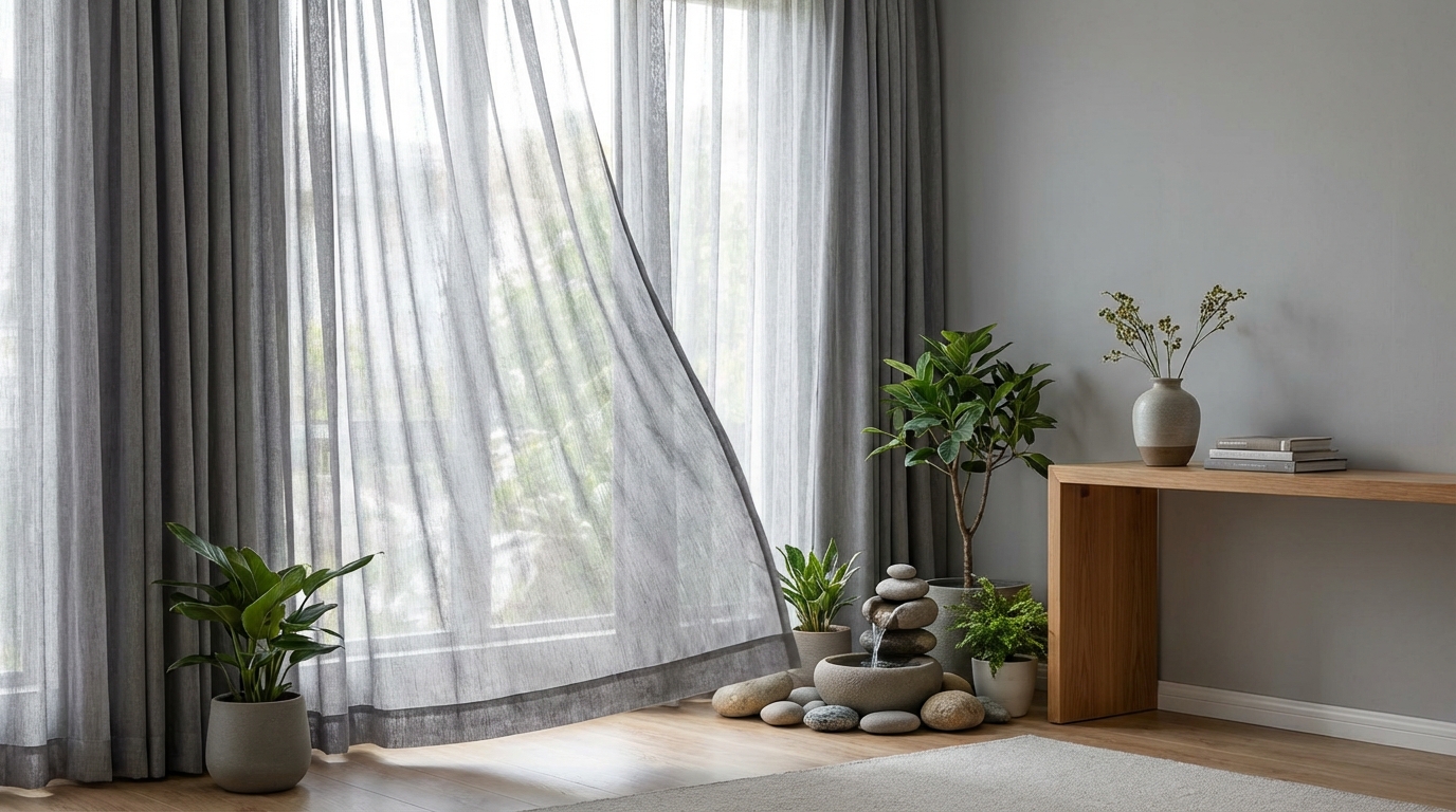 グレーカーテンの風水効果を最大化する5つのテクニック