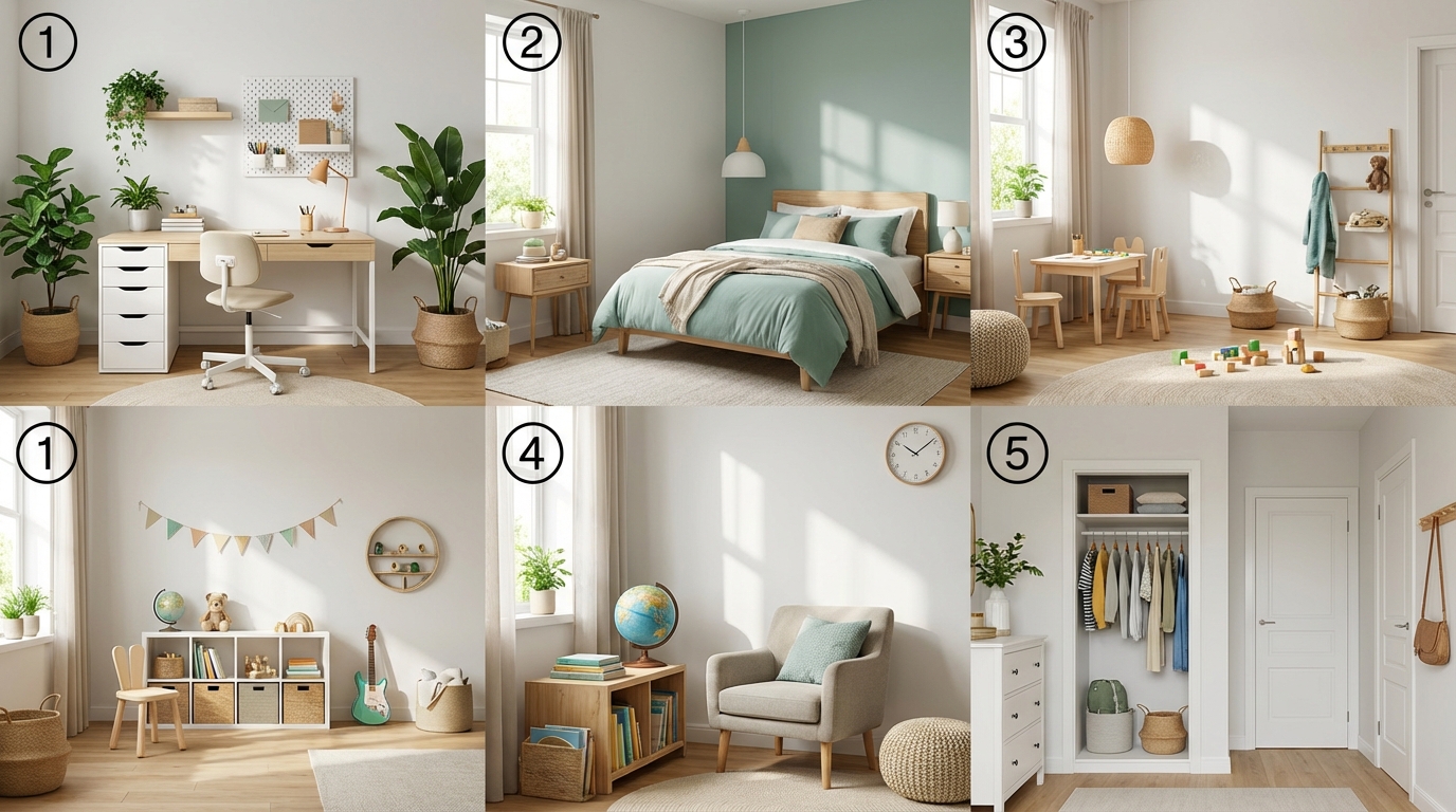 【実践】子供部屋の風水レイアウト5ステップ