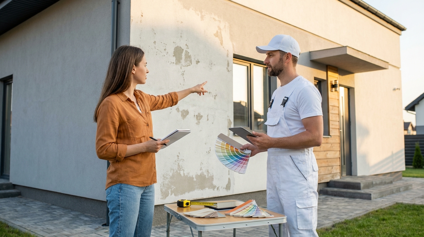 外壁塗装業者への相談時に伝えるべきこと