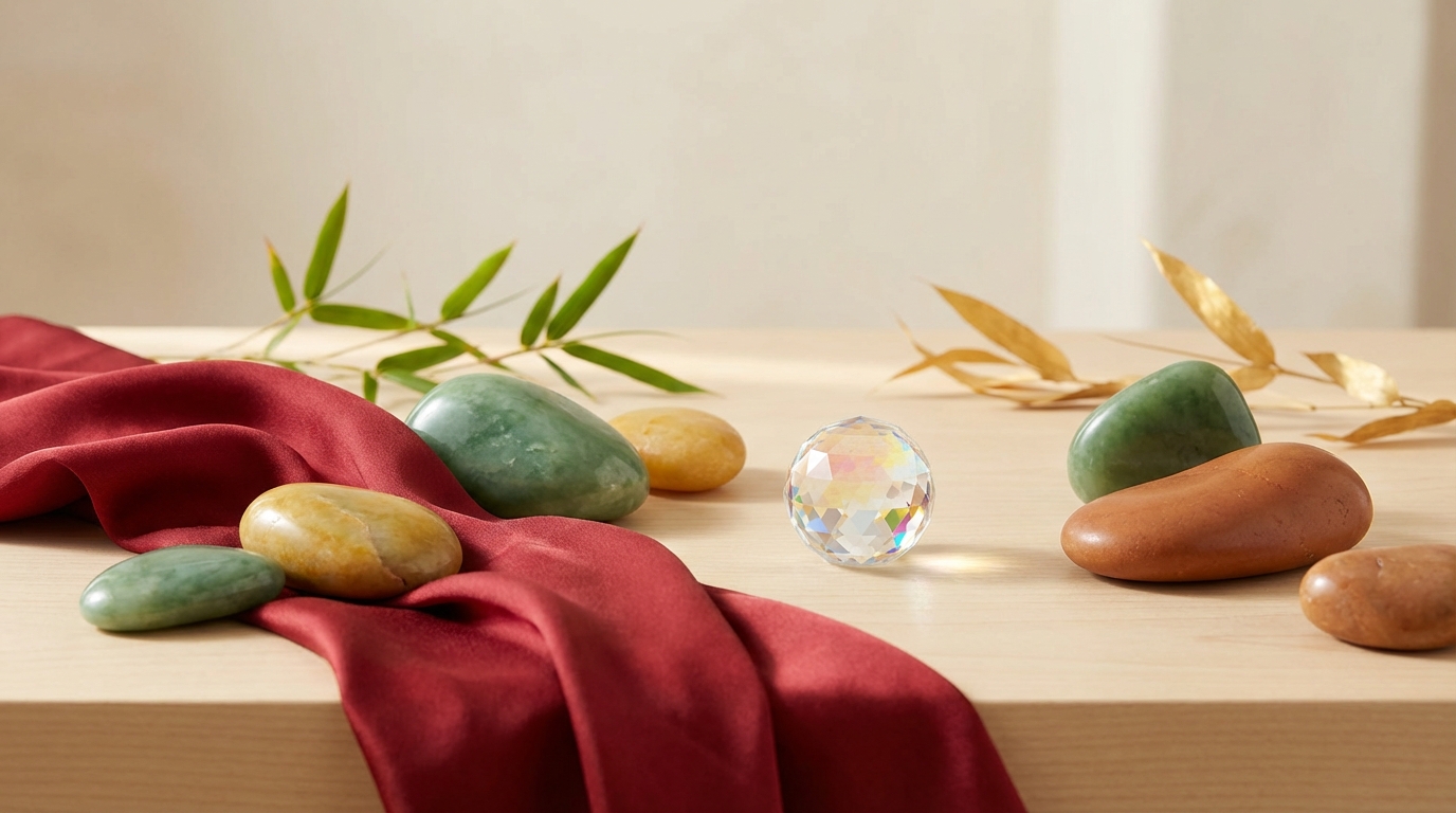 赤と組み合わせると風水効果が高まる色