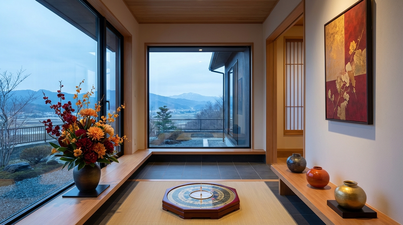 なぜ北玄関に「色」が重要？風水の基本を解説