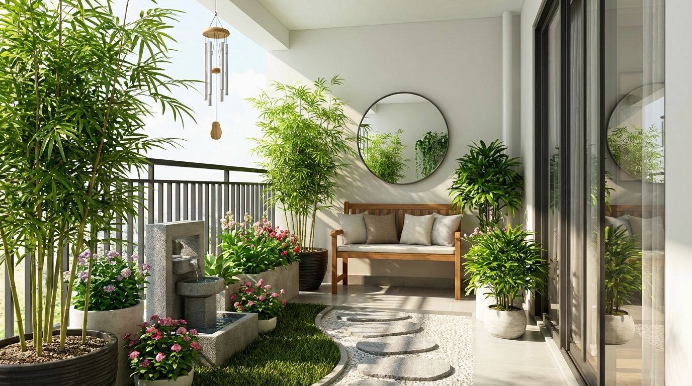 狭い庭・ベランダでもできる風水テクニック