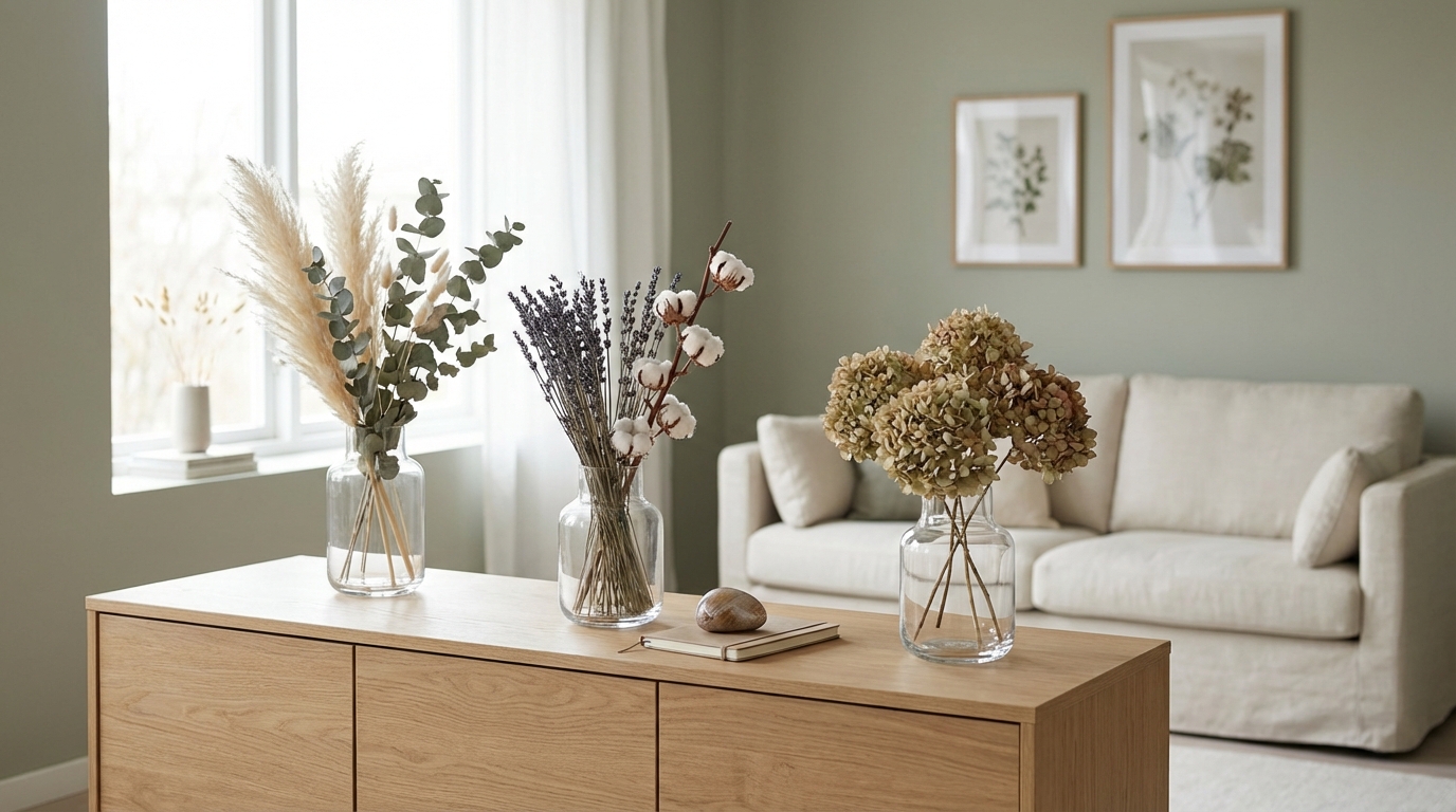 ドライフラワーは風水的にNGではない｜3つの条件を守れば飾ってOK