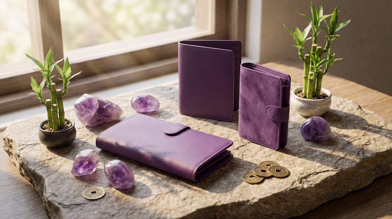 風水効果を高める紫色財布の選び方5条件