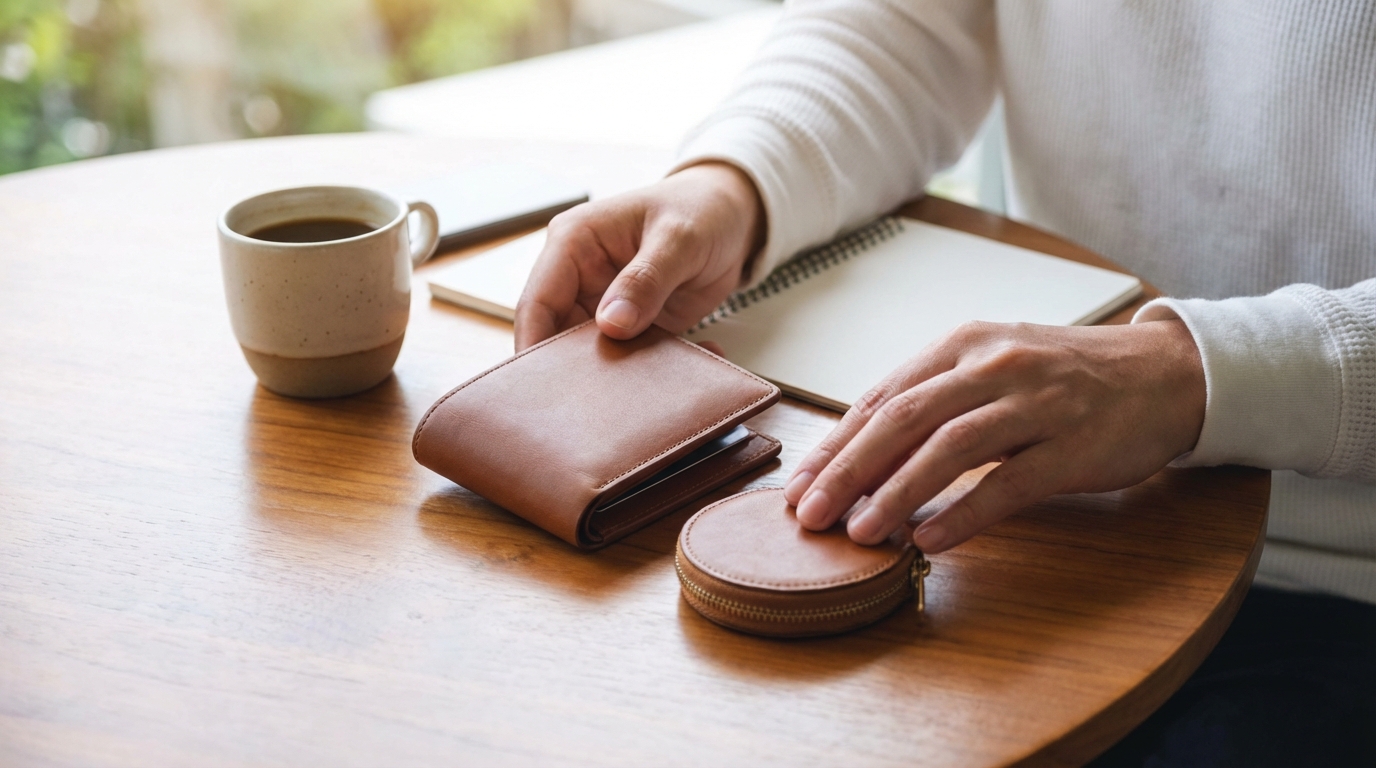 財布と小銭入れの使い分けルール【日常の実践編】