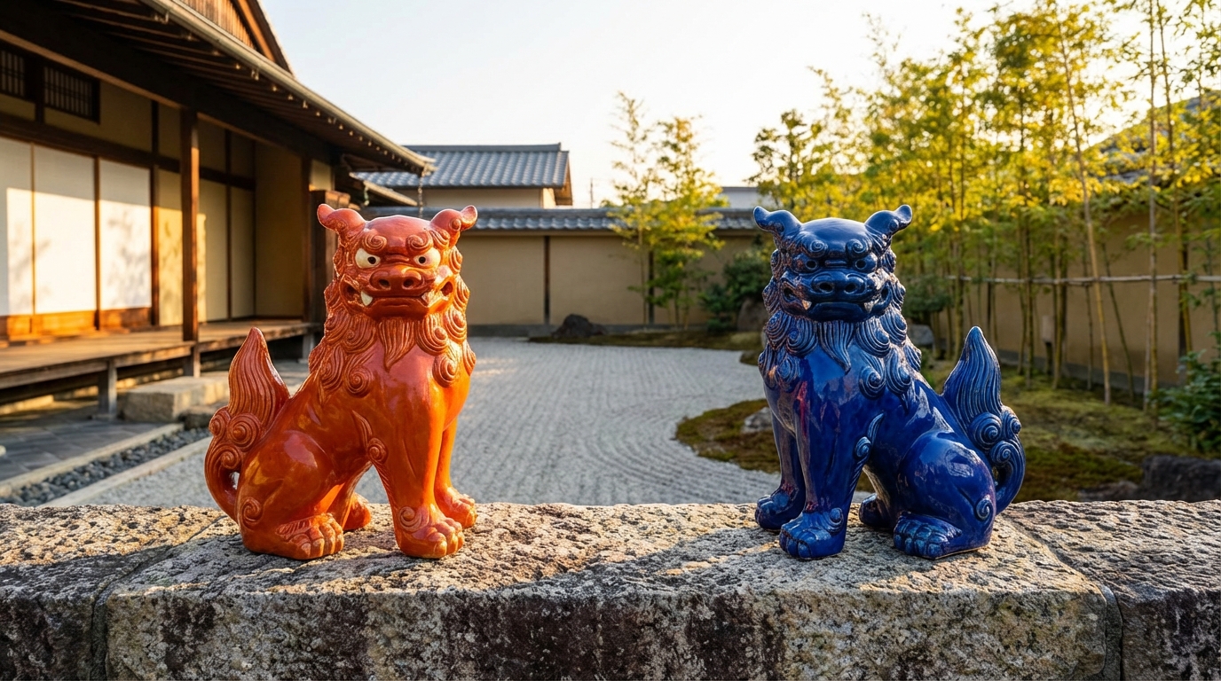 シーサーの色と方角｜正しい置き方の基本ルール