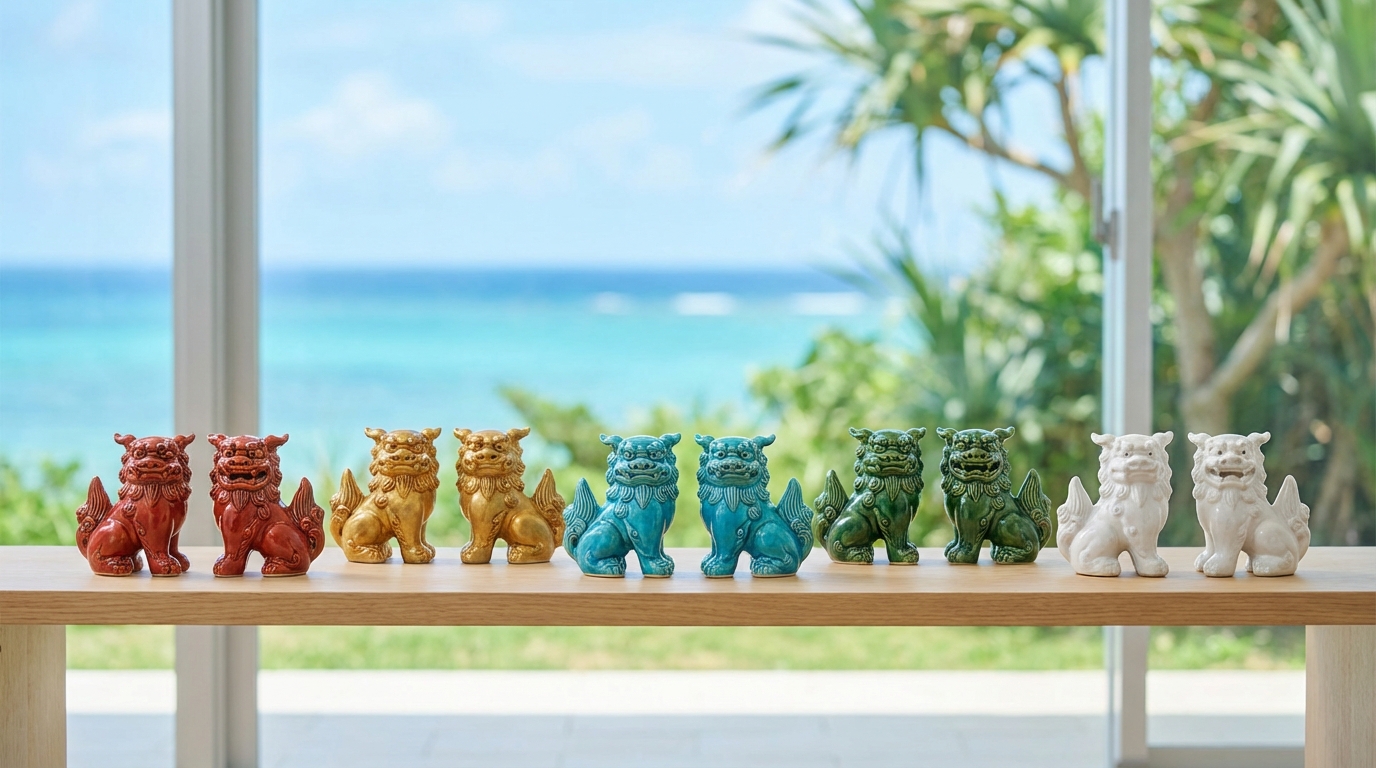 まとめ｜シーサーの色選びで風水効果を最大化しよう