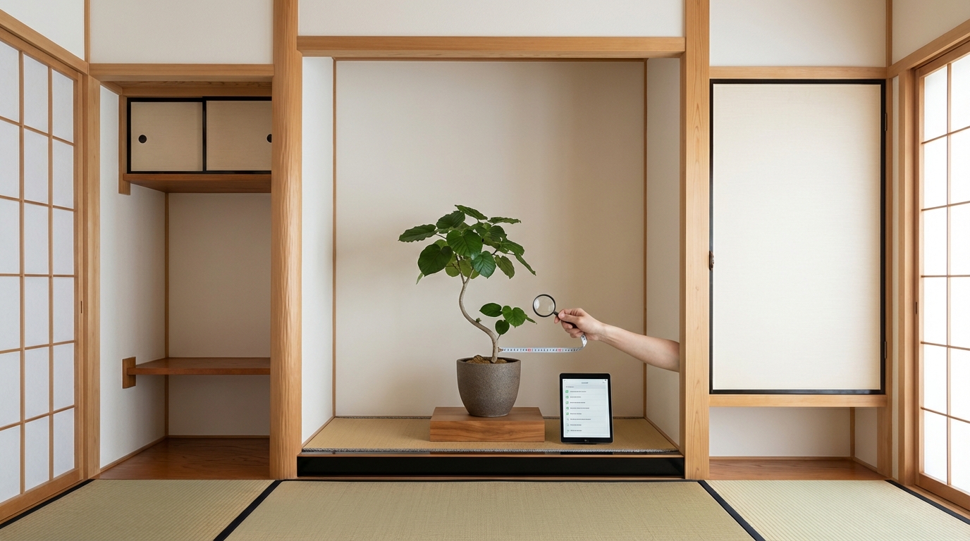 床の間の観葉植物｜購入時のチェックポイント