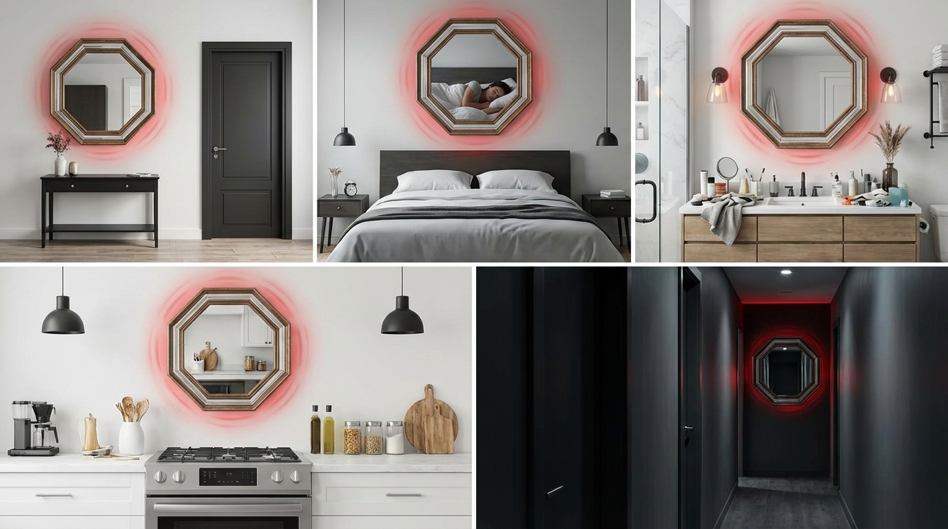 絶対に避けるべき八角鏡のNG配置5選