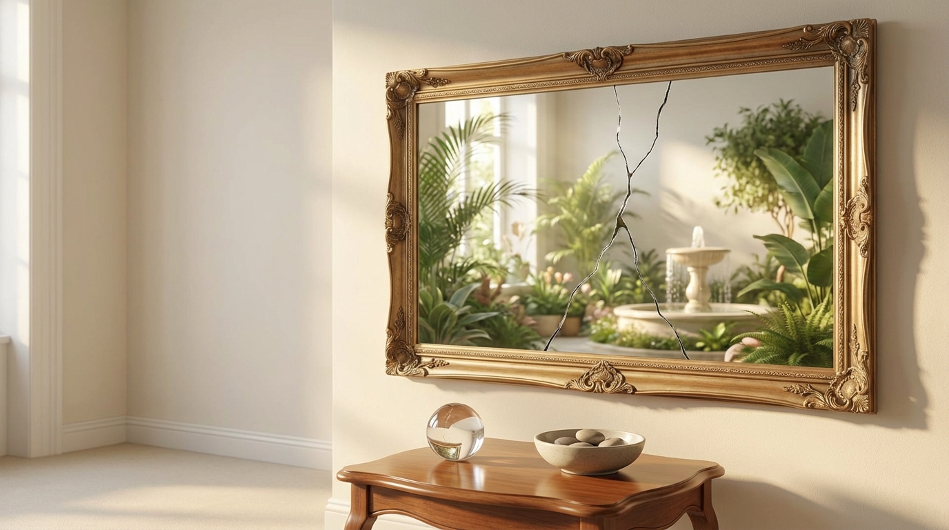 【結論】割れた鏡は風水で「不吉」とは限らない