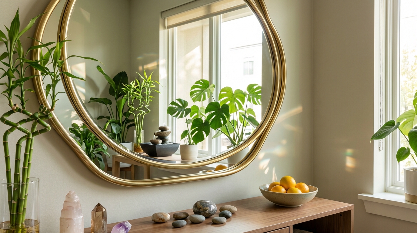 新しい鏡を選ぶときの風水ポイント