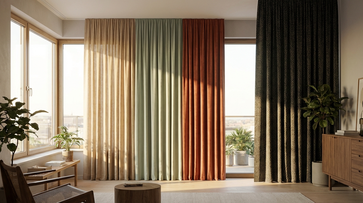 【結論】南東カーテンにおすすめの色TOP3とNG色