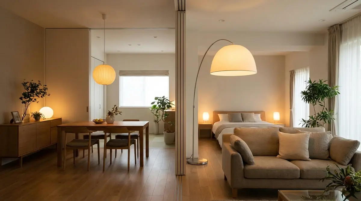 【部屋別】風水に基づく照明の選び方ガイド