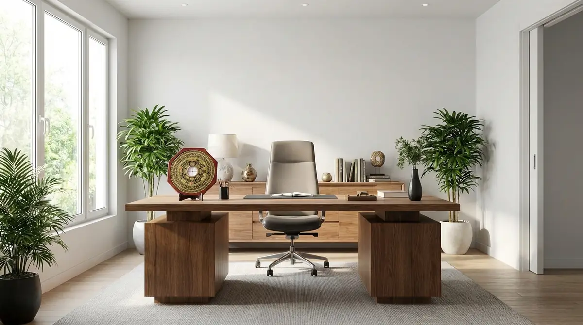 風水で決まる書斎デスクの向き・方角・配置の正解