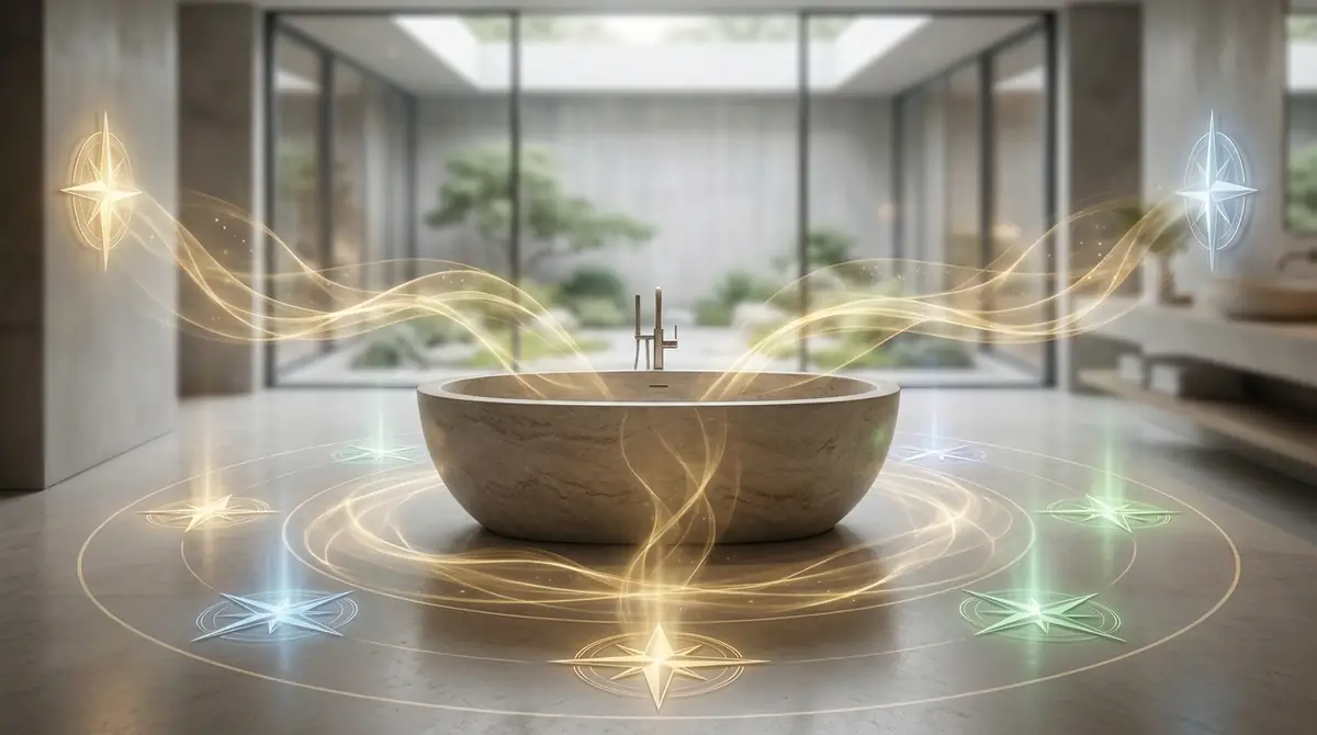 【八方位別】お風呂の方角が運気に与える影響