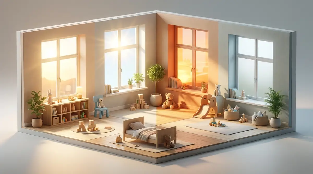 【早見表】子供部屋の方角別メリット・デメリット一覧